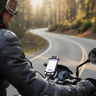 Support moto pour téléphone 