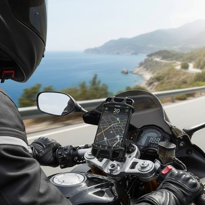 Support moto pour téléphone 