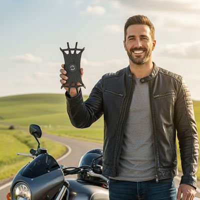 Support moto pour téléphone 